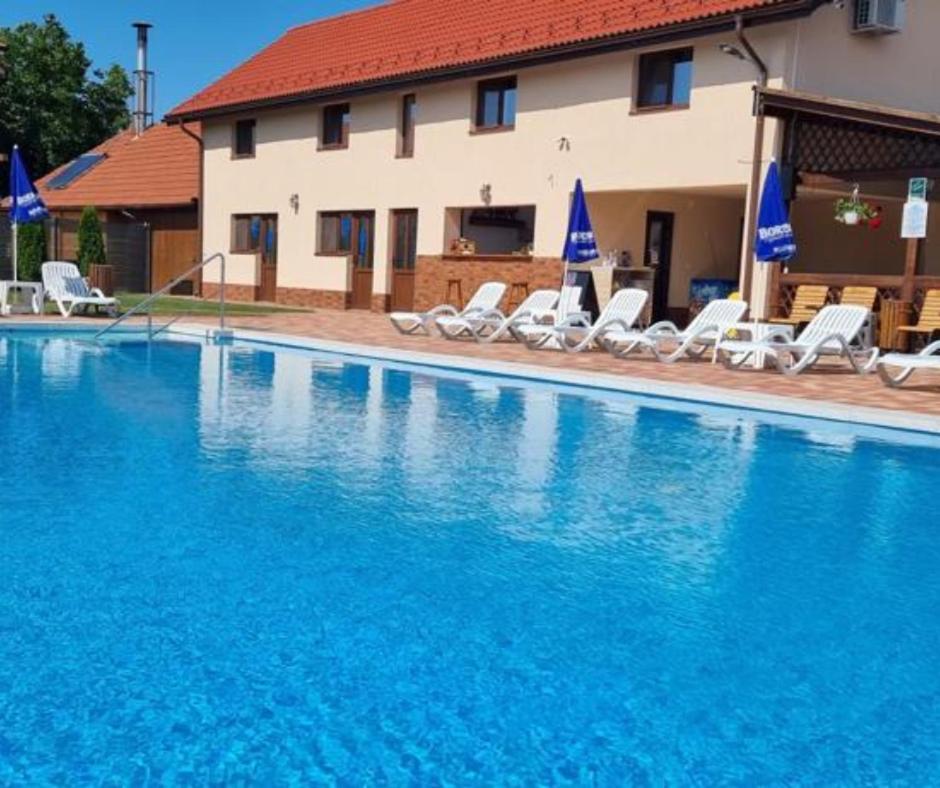 Cusali Pensiune Topolovatu Mare Esterno foto